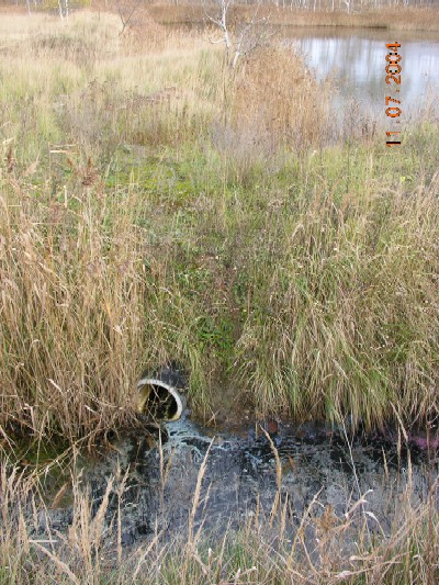 11.07.2004 - Abwasser von der Deponie Spröda