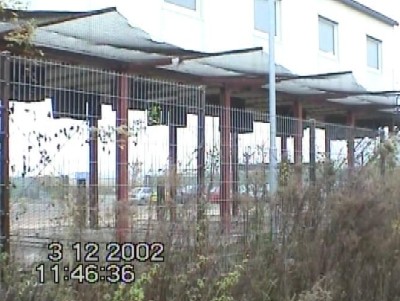 03.12.2002 - Gähnenende Leere unter der Sortierstrecke in Radefeld