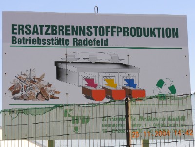 25.11.2004 - „Verwertungsanlage“ Radefeld